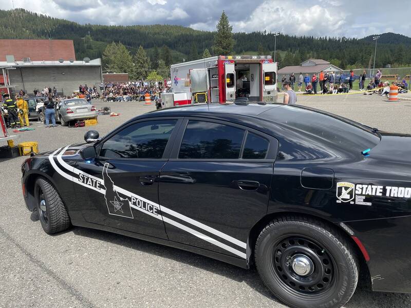 美国爱达荷州发生皮卡车撞击厢型车的事故，造成6人丧命、10人受伤。爱达荷州警车示意图。（图撷自Idaho State Police脸书）(photo:LTN)