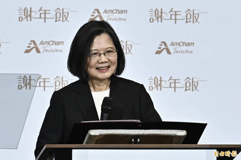 許美華透露,2016台灣成功擋下中資紫光入股台灣IC設計,關鍵人物就是蔡英文。(資料照) 許美華透露,2016台灣成功擋下中資紫光入股台灣IC設計,關鍵人物就是蔡英文。(資料照)