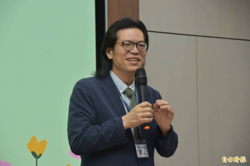 陳炳宇從台灣大學創新設計學院（D-School）院長借調到國科會，他自陳是打電動長大的，未來將發揮人機互動、電腦圖學、影像處理、創新創業教育等專長替台灣做事。（記者吳柏軒攝）