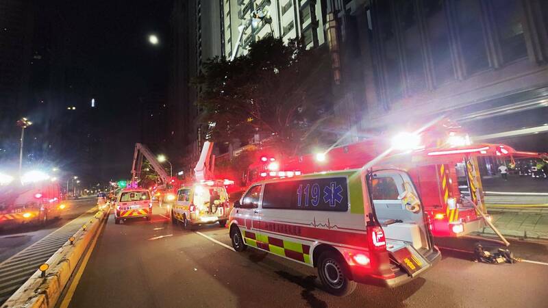 竹市28樓住宅火警 2消防員氧氣瓶耗盡殉職