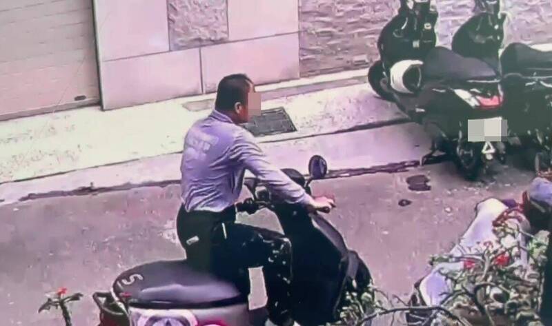 台中太平施工擅自移機車刮傷 警：釐清後依法究辦