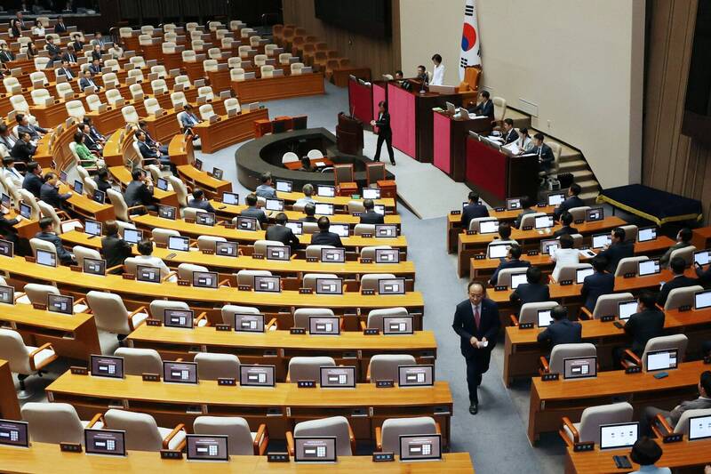 [新聞] 南韓憲政史首次！國會開議僅在野黨出席