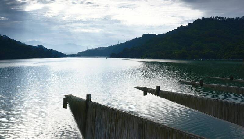 又滿了！凱米2天降300毫米大進補 鯉魚潭水庫蓄水率100％