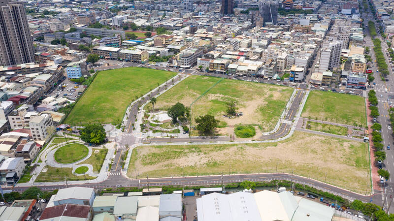 大里聯合行政中心建地規劃於15期市地重劃區。（台中市府提供）