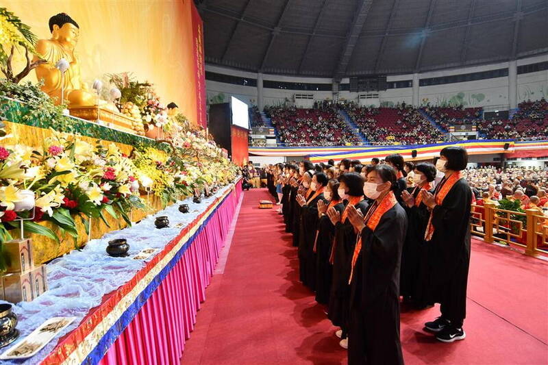 中部全國供佛齋僧大會，活動已有31年傳承，成為彰化的宗教盛事。（圖縣府提供）