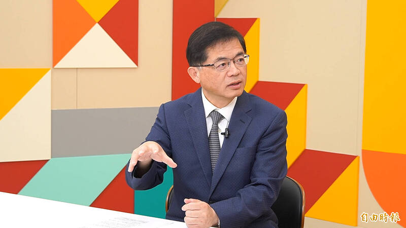 李孟諺接受本報「官我什麼事」節目專訪。（記者黃筠軒攝）