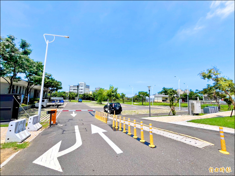 湖口鄉全民樂活運動館基地位於王爺壟運動公園停車場，近日獲教育部體育署同意補助一億元。（記者廖雪茹攝）