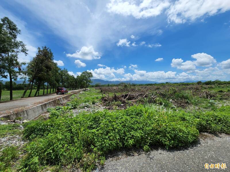 鳳林鎮有農地被劃為「農一」，地主趕在明年國土計畫法實施前要成立科技園區，但當地民眾質疑聲音多。（記者花孟璟攝）