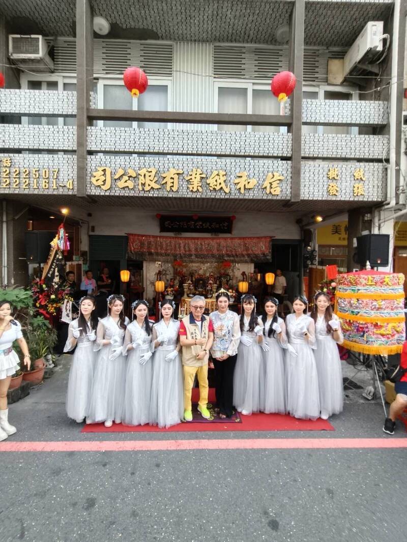 「台南400.府城迎媽祖」盛會，蘇家祖宅參與活動，祈求國泰民安。（讀者提供）