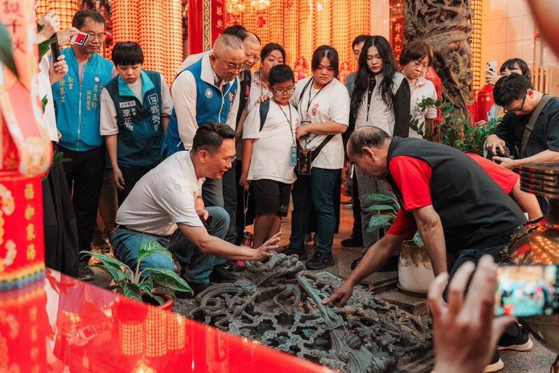 龍潭龍元宮200週年修繕改造，象徵新舊傳承。（桃園市新聞處提供）