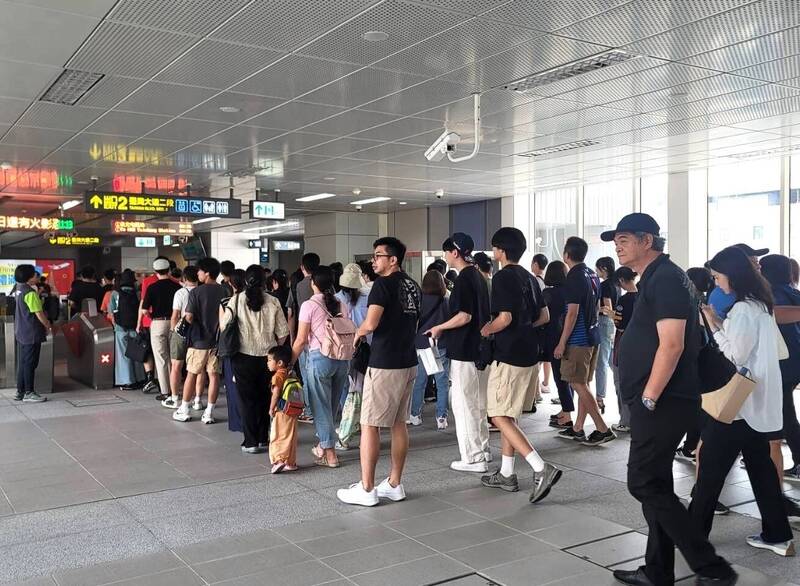 國際賽車展演活動帶動中捷運量成長。（中捷公司提供）