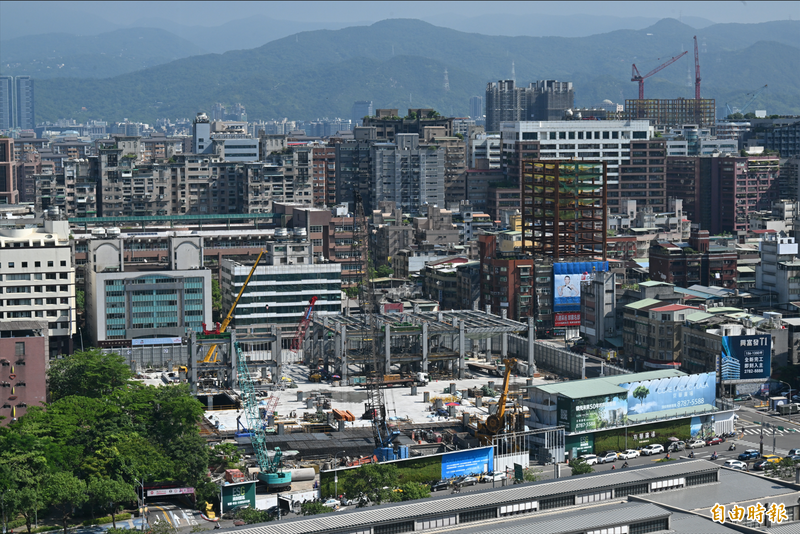 京華城都更案工地。（資料照）