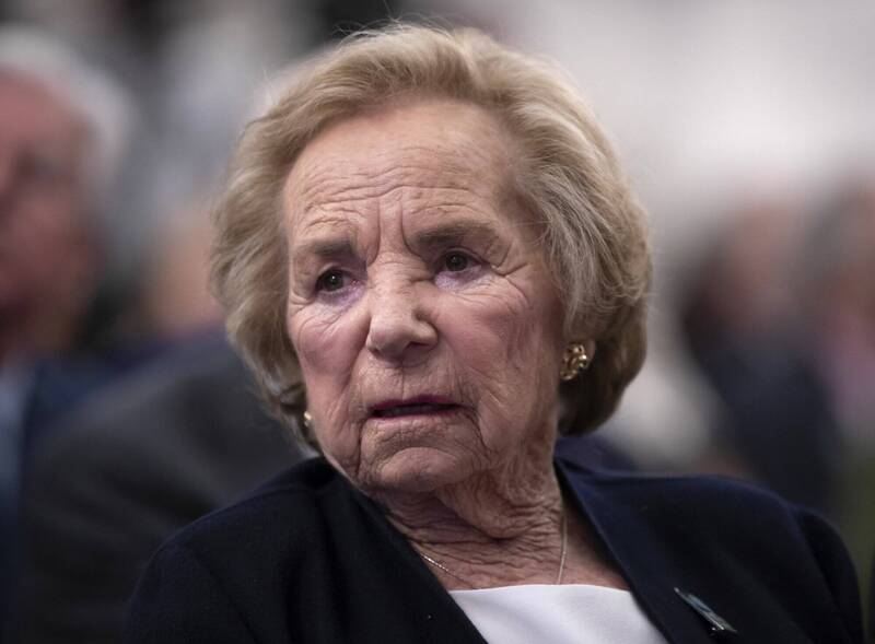 美國甘迺迪家族的大家長艾賽爾（Ethel Kennedy），傳出中風住院。（美聯社）