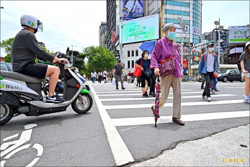 內政部表示，截至今年9月30日止，屬內政部權責的危險路口，已有50％完成改善。（資料照）