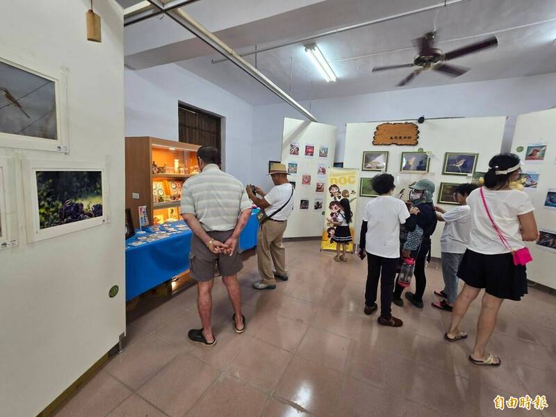 社區圖像IP行銷成果展，楓港社區居民獲益多。（記者蔡宗憲攝）