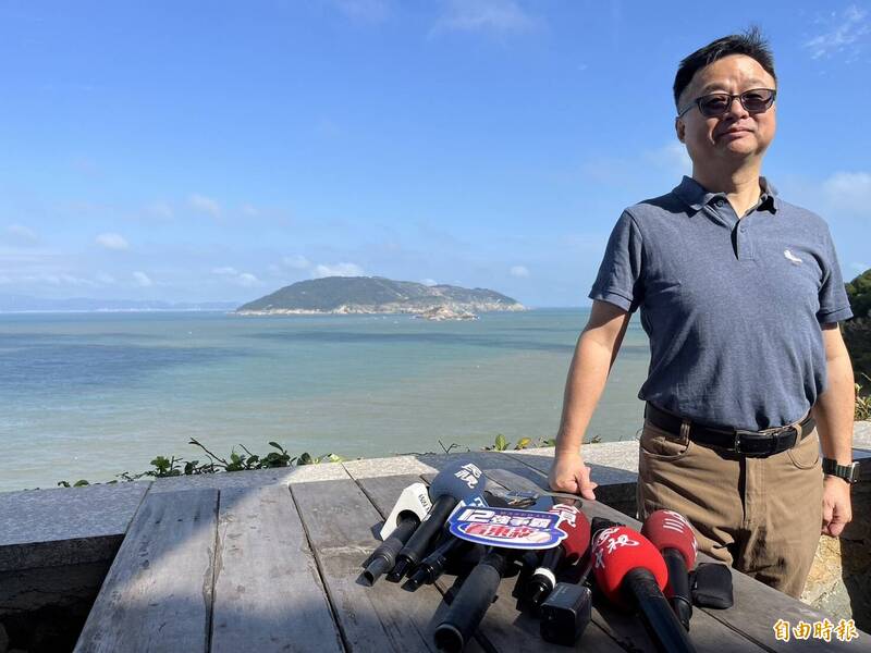 海基會秘書長羅文嘉。（記者陳鈺馥攝）