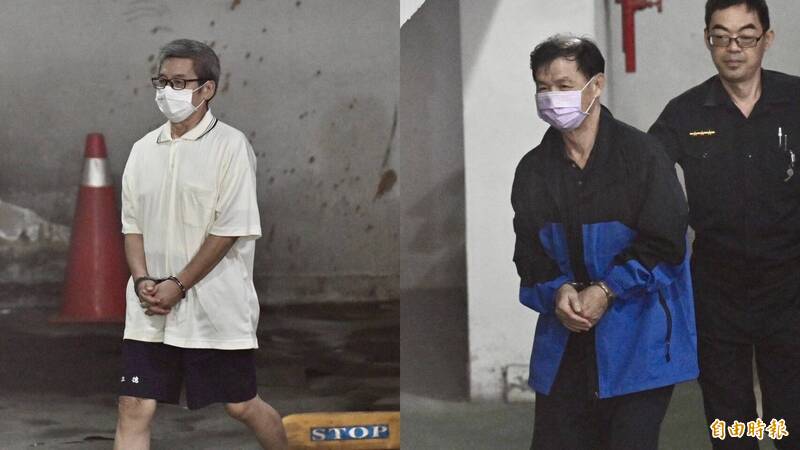 北检今提讯身兼柯竞总财务长、众望基金会董座的柯文哲亲信李文宗(左),以及前台北市副市长彭振声(右)。 (记者涂建荣摄) 北检今提讯身兼柯竞总财务长、众望基金会董座的柯文哲亲信李文宗(左),以及前台北市副市长彭振声(右)。 (记者涂建荣摄)