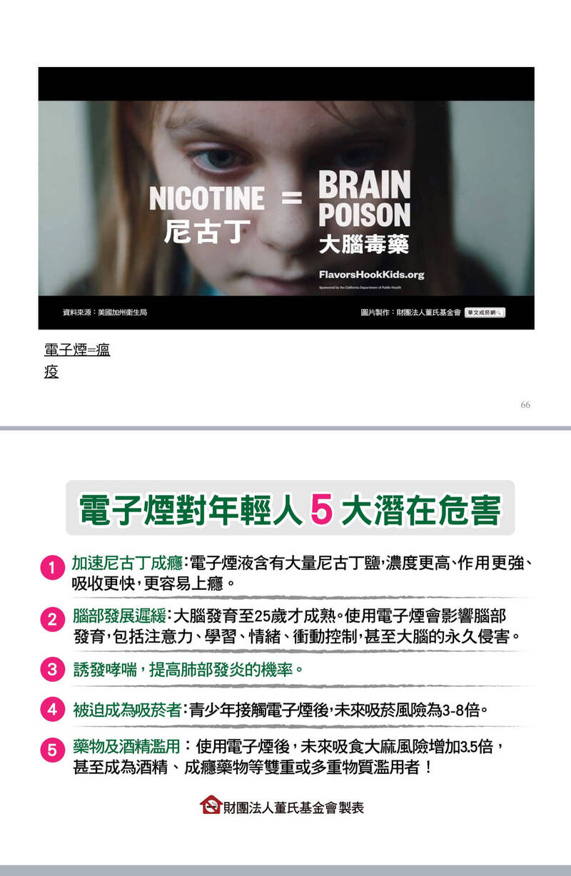 15歲少年釀3死車禍疑帶電子煙，國教盟今發聲明呼籲政府應加強管控和稽查。（國教盟提供）