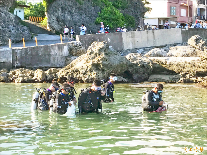 小琉球是國內潛水盛地，地方要求設置高壓氧艙。（記者陳彥廷攝）