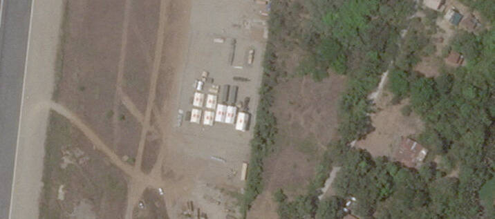 美國今年4月在菲律賓部署陸基中程飛彈系統「泰風」參與聯合演習後，迄今仍未撤離。（路透檔案照）