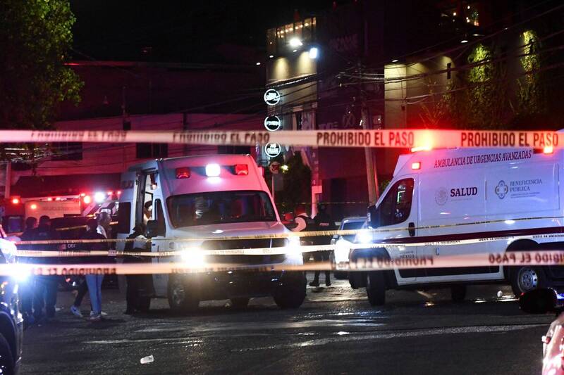 墨西哥中部爆發大規模槍擊案，導致至少10人喪命。（路透）