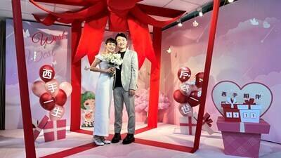 1111光棍節台中有302對新人脫單，以後雙11改過結婚紀念日。（圖：市府提供）