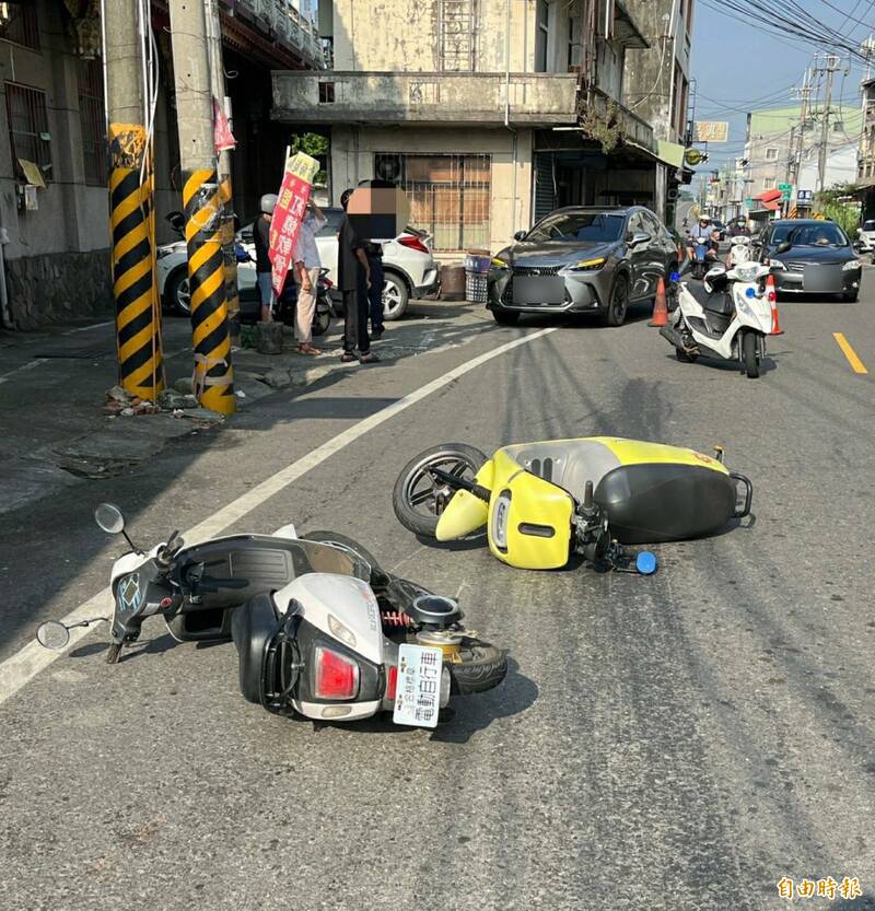 高雄微電車交通事故駕駛近3成是國高中生。（記者陳文嬋攝）