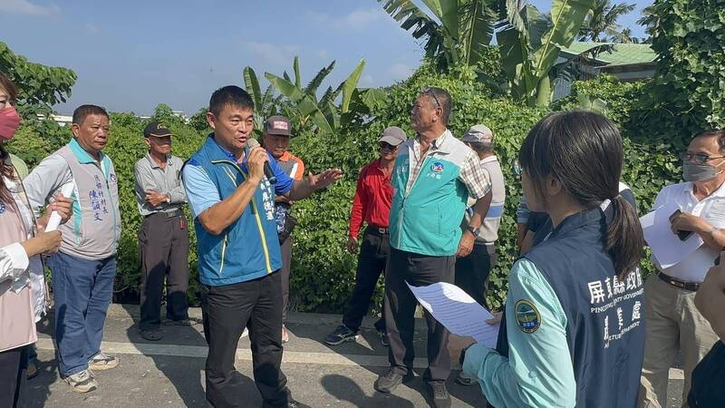 長治鄉反對設立寵物殯葬園區。（長治鄉公所提供）