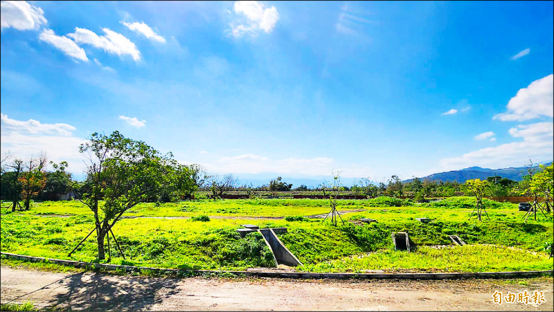 宜蘭縣員山鄉的童玩公園預定地。（記者游明金攝）