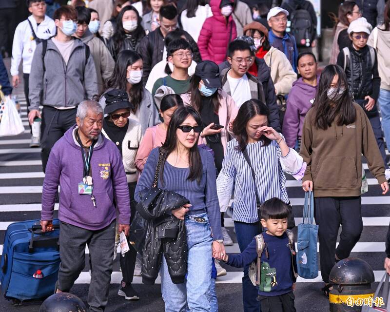 週六（7日）將有下一波冷空氣影響，強度比上一波略強。（資料照）