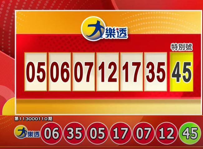 大樂透、49樂合彩開獎號碼。（擷取自三立iNEWS《全民i彩券》）
