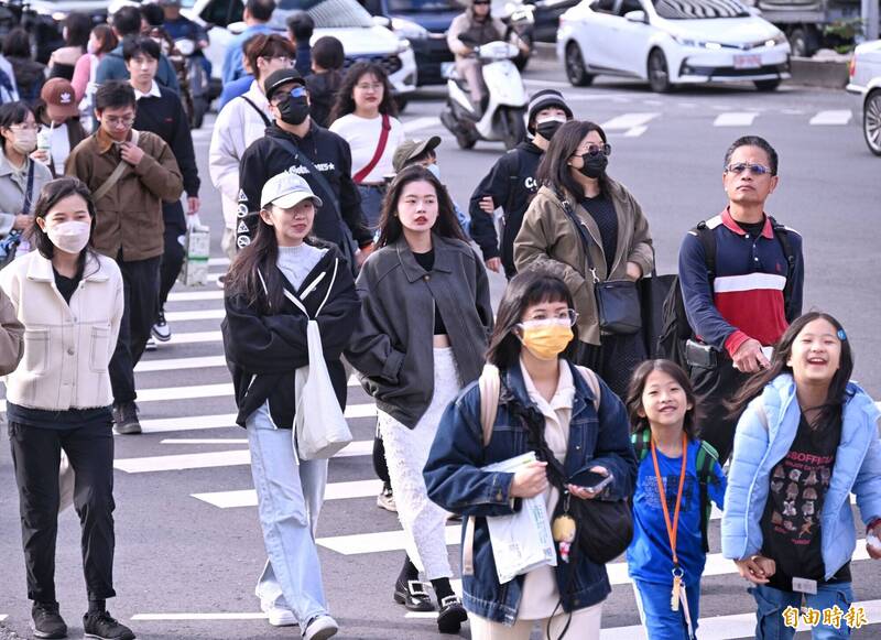 中央氣象署表示，今天大台北及宜、花地區雲量偏多，有局部短暫雨。（資料照）