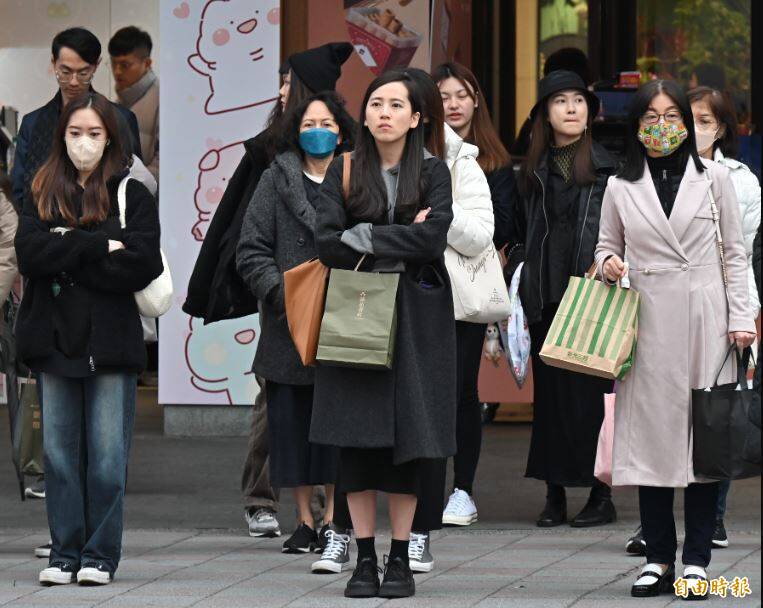 週日北部整體天氣濕冷。（資料照）