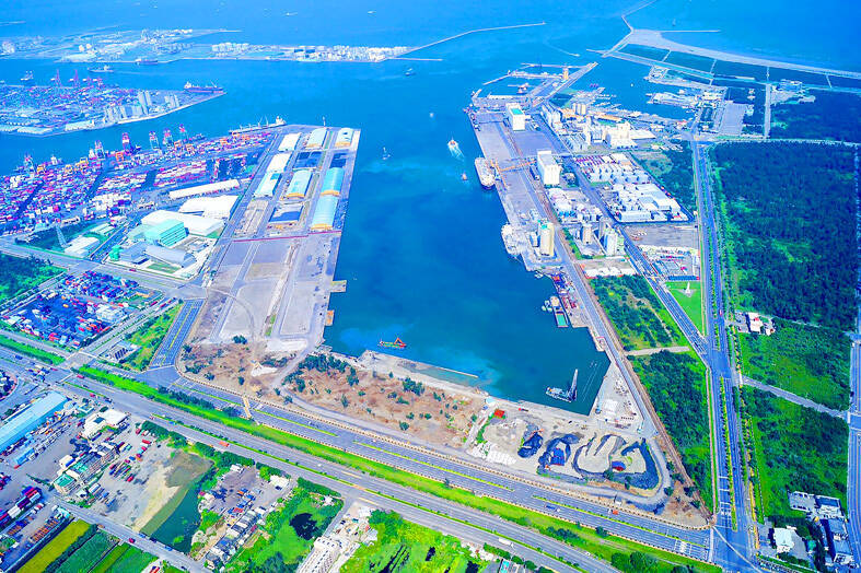 Taichung Port is pictured in an undated photograph.
Photo courtesy of Taipower via CNA