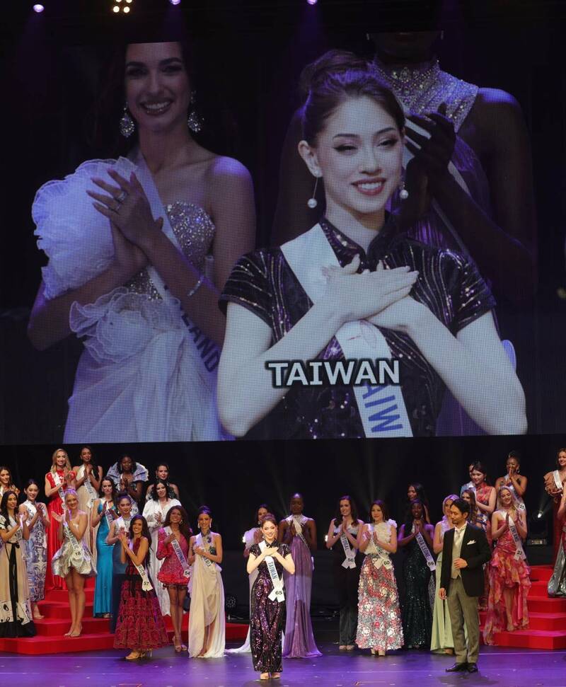 台灣佳麗林沛瑢拿下2024第62屆國際小姐第13名，讓台灣重新登上五大選美賽事殿堂。（民眾提供）