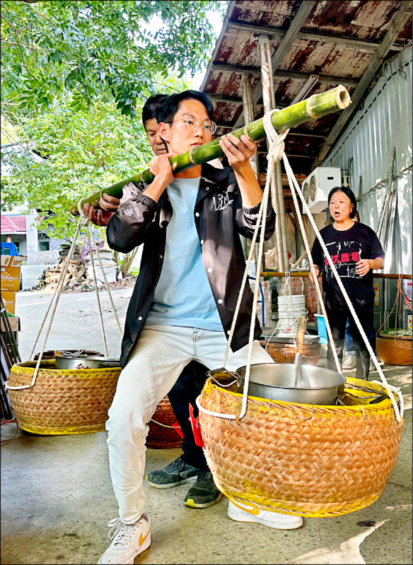 大坑168休閒農業區 挑飯擔體驗趣 - 生活 - 自由時報電子報