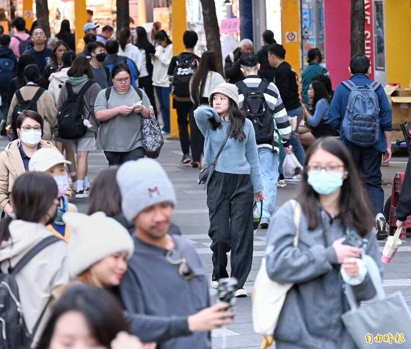 今日各地低溫約14至19度，高溫在北部及東半部22至25度，中南部27、28度，中南部日夜溫差大，民眾早出晚歸請適時增減衣物。（資料照）