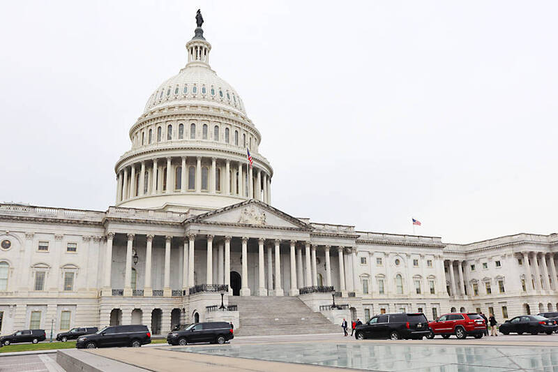 The US Capitol in Washington is pictured yesterday.
Photo: CNA