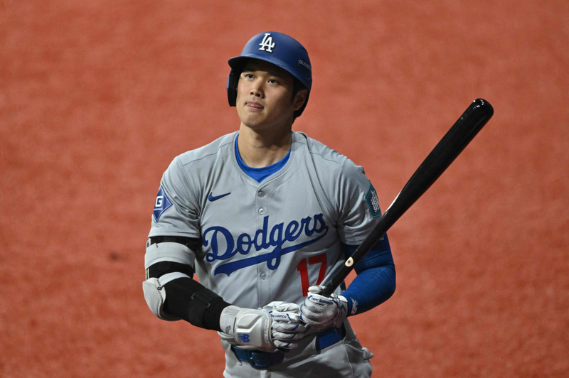 大谷翔平在「最希望鈔票上的人物是誰?」排名中，成為日本小學生的第2名。（法新社）