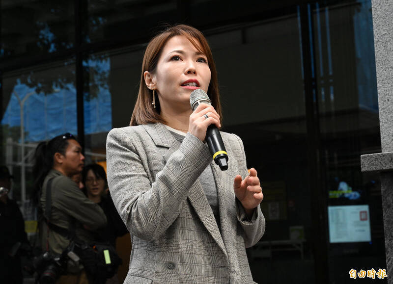 民眾黨立法院黨團辦公室主任陳智菡。（資料照）