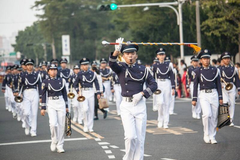 嘉義市國際管樂節踩街嘉年華21日下午舉行，活動將進行交通管制。（嘉義市政府提供）