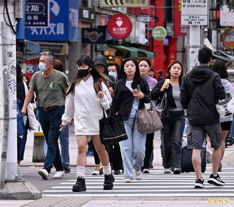 今日白天高溫回升，北部及東北部可來到21至23度，其他地區為24至26度，感受較溫暖。（資料照）