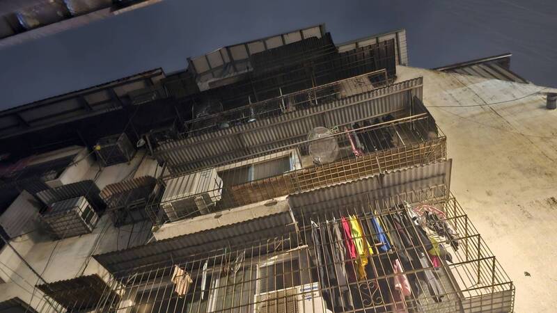 成功一路深夜傳出火警，造成1死2傷。（記者吳昇儒翻攝）