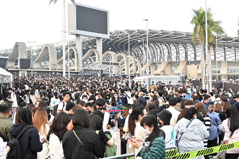 高市府預估今年演唱會將超過140場，可望吸引超過140萬以上人次參加。（資料照）