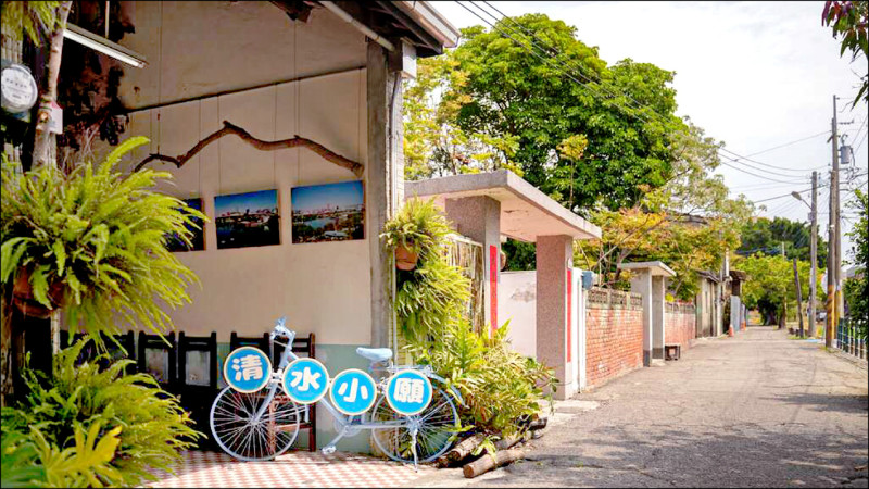 清水眷村文化園區，文化局展開第二期修建。（中市府提供）