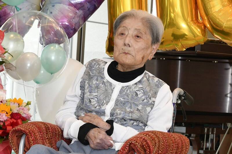 全日本最高齡的長者糸岡富子離世，享嵩壽116歲。 （City of Ashiya via AP）