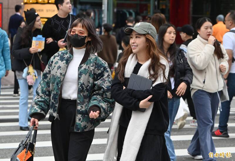 今日各地早晚偏涼，低溫普遍在14到17度，白天台南以北及宜蘭高溫19至21度，高屏及花東約23至25度。（資料照）