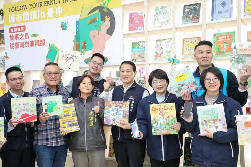 北屯圖書館換裝啟用。(文化局提供) 北屯圖書館換裝啟用。(文化局提供)