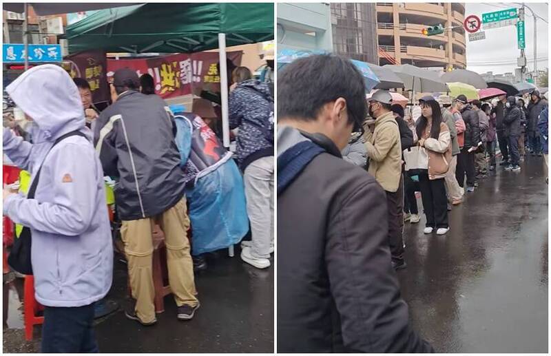 真的被氣到!民眾冒雨也要罷免洪孟楷 連署站大排長龍! - 政治 - 自由時報電子報