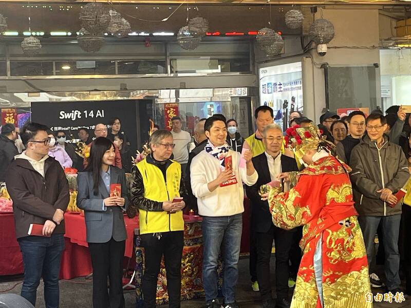 光華商場開市 蔣萬安：讓大巨蛋經濟蔓延台北市